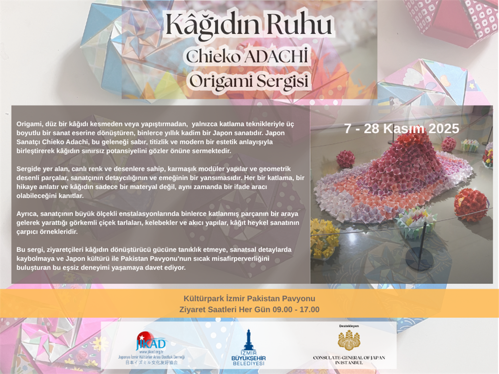 “Kâğıdın Ruhu” Origami Sergisi