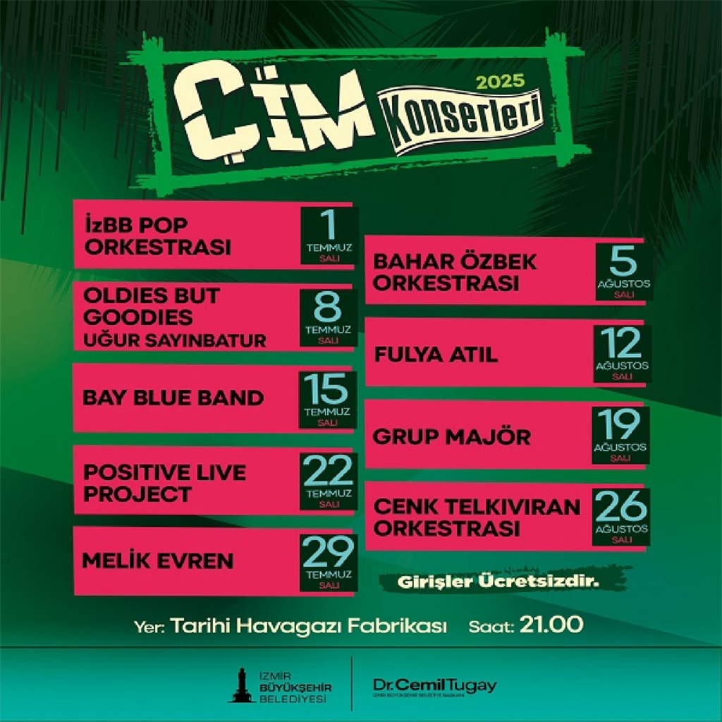 Çim Konserleri 2025