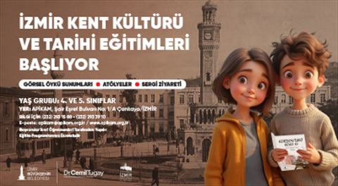 APİKAM`DA ÇOCUKLAR İÇİN KENT KÜLTÜRÜ VE TARİHİ EĞİTİMLERİ BAŞLIYOR fotoğrafı