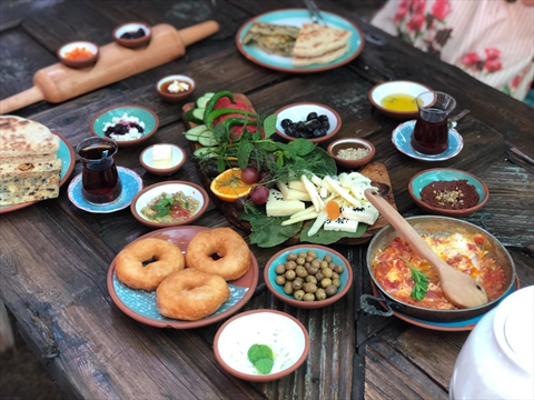 Bazlama Kahvaltı fotoğrafı