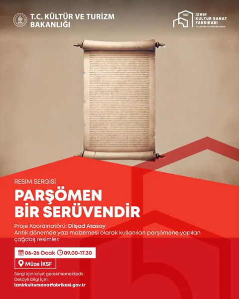 ‘‘Parşömen Bir Serüvendir’’ Resim Sergisi fotoğrafı