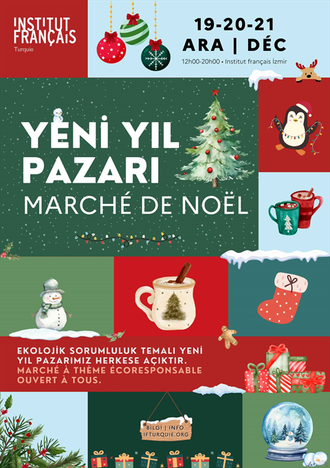 Institut Français İzmir Yeni Yıl Pazar fotoğrafı