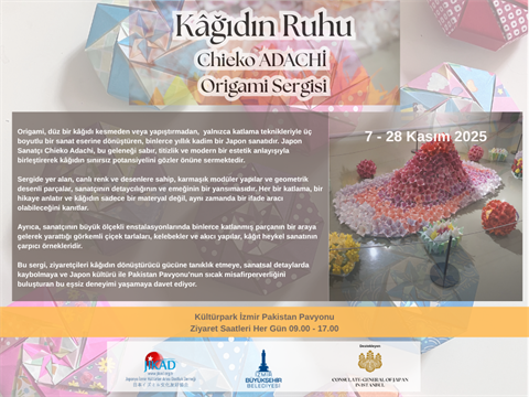 “Kâğıdın Ruhu” Origami Sergisi fotoğrafı