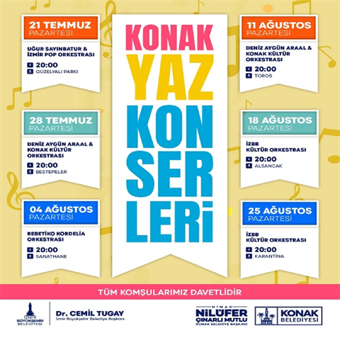 Konak Yaz Konserleri 2025 fotoğrafı